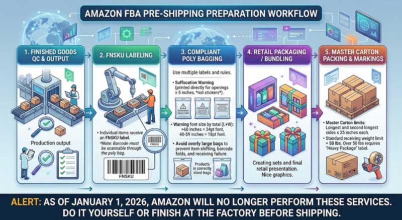 กระเป๋าเก็บความเย็นสำหรับผู้ขาย Amazon FBA: การจัดหาและการเตรียมการ